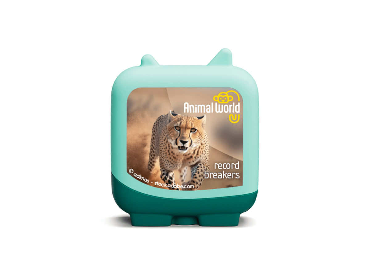 Animal World Record Breakers Pocket Tonies - 4 Pack