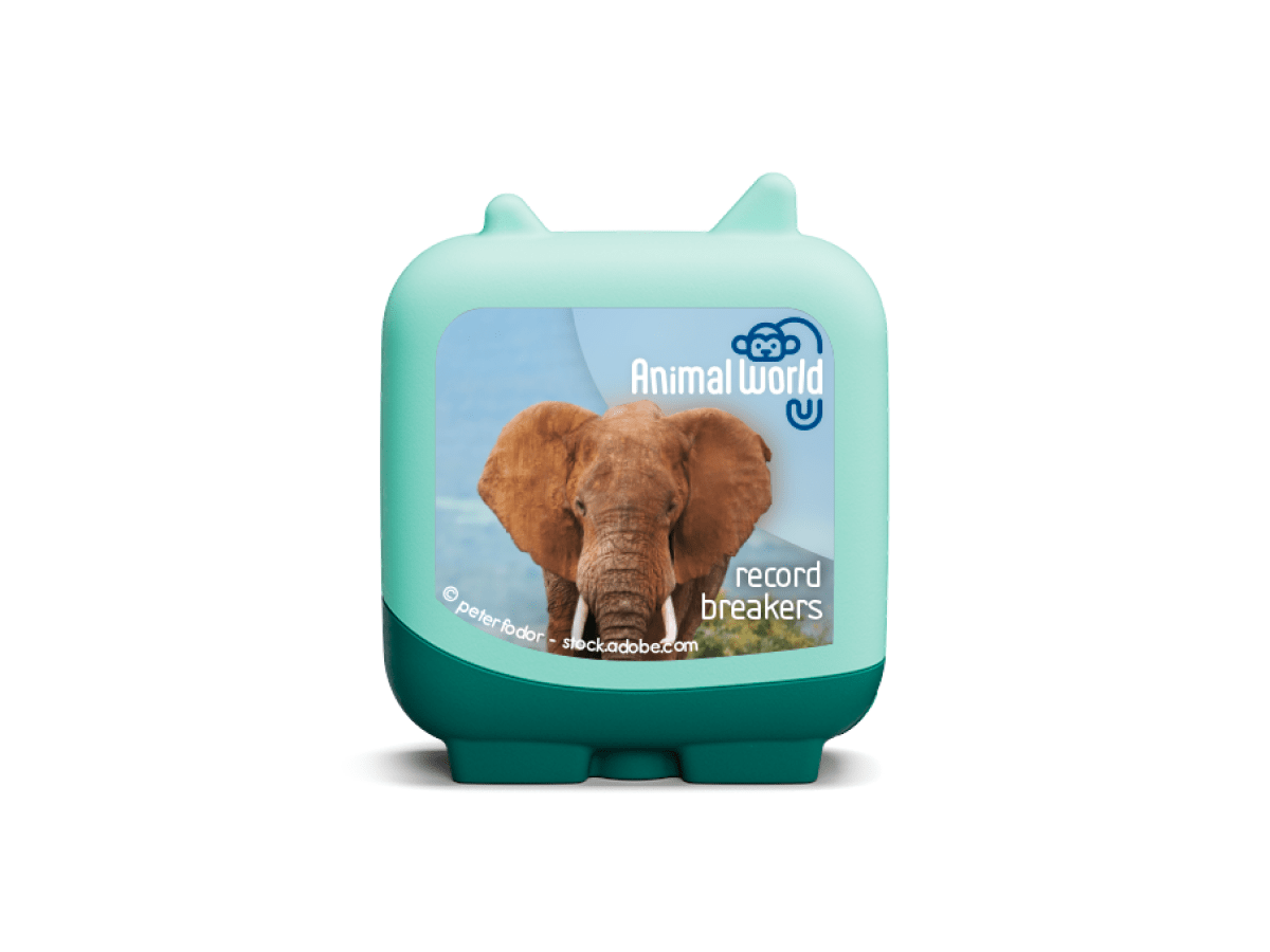 Animal World Record Breakers Pocket Tonies - 4 Pack