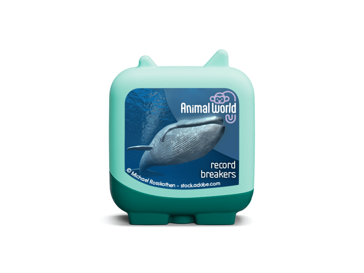 Animal World Record Breakers Pocket Tonies - 4 Pack