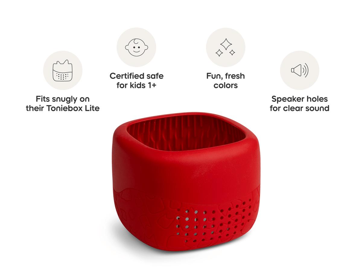 Toniebox Lite Cover: Sunset Red