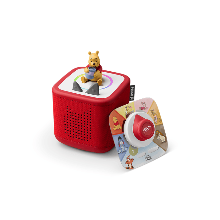 Disney Winnie the Pooh Toniebox 2 Play Set - Sunset Red